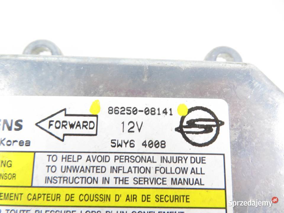 MODUŁ AIRBAG SSANGYONG REXTON 8625008141 osobowe małopolskie