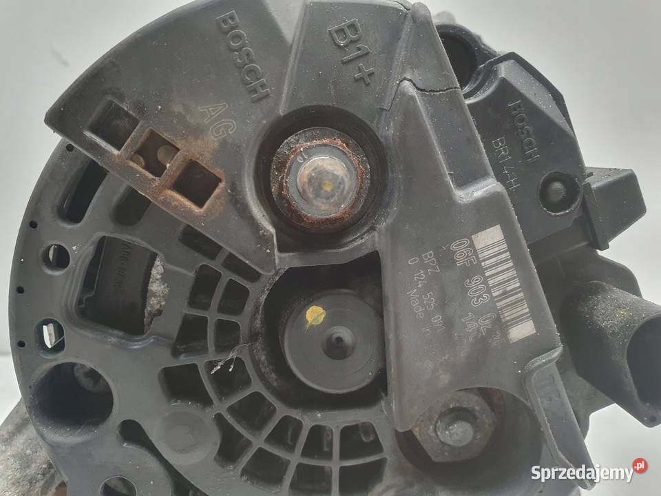 VW Golf V 19 TDI ALTERNATOR bosch 06F903023F Janów