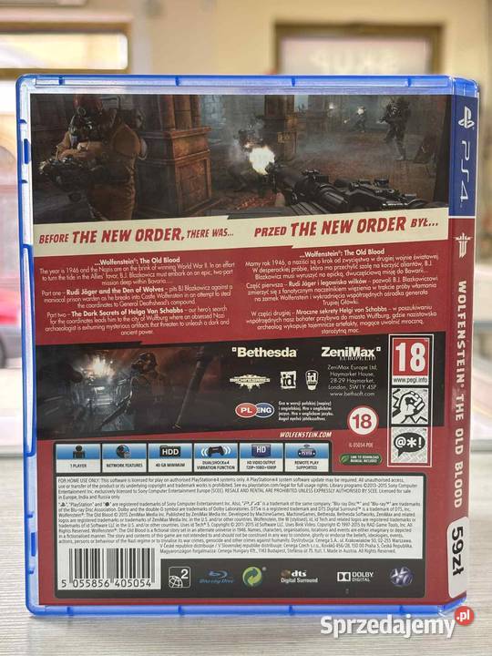 4 Wolfestein The Old Blood warmińsko-mazurskie