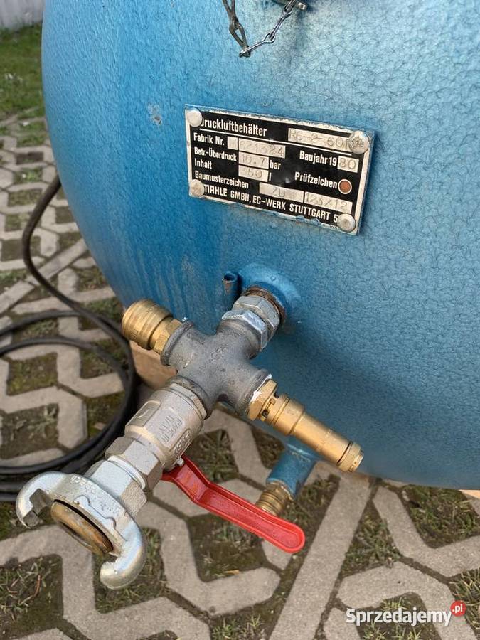 Kompresor dwutłokowy olejowy spreżarka MAHLE Bieliny