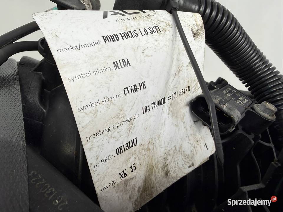 SILNIK M1DA Ford Focus III MK3 C C II 10 Chełm