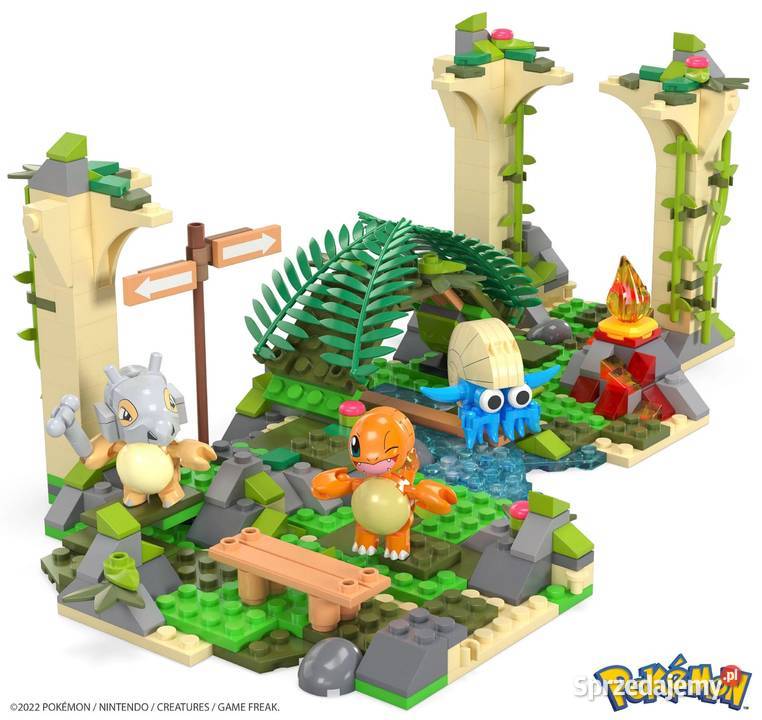 Pokemon Klocki Konstrukcyjne Ruiny w Dżungli