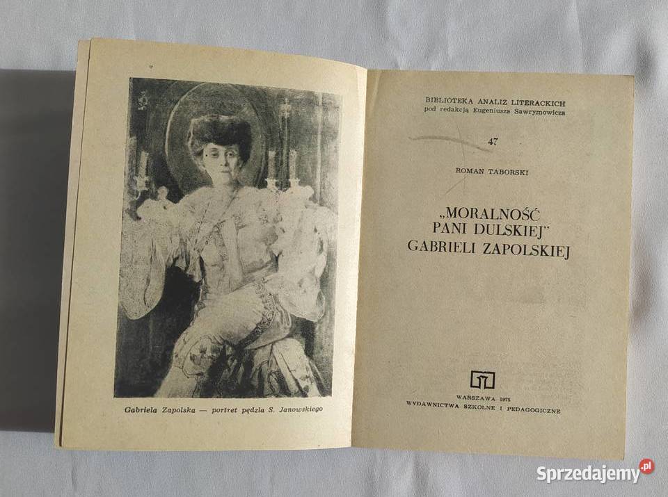 Moralność Pani Dulskiej Biblioteka analiz miękka Hajnówka