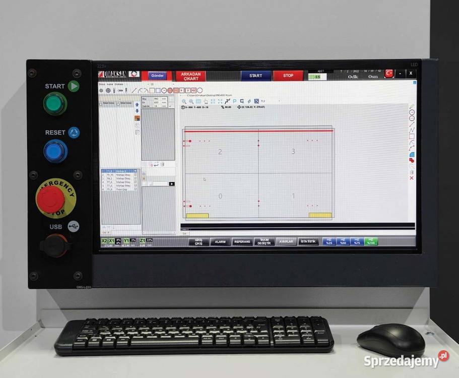 Wiertarka CNC HOLEMASTER 1030 MC Plus Zławieś Wielka