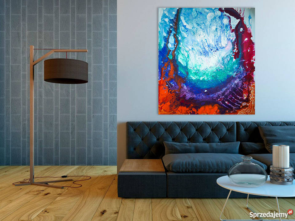 POCZĄTEK ŻYCIA obraz akrylowy artystki Adriany sprzedam