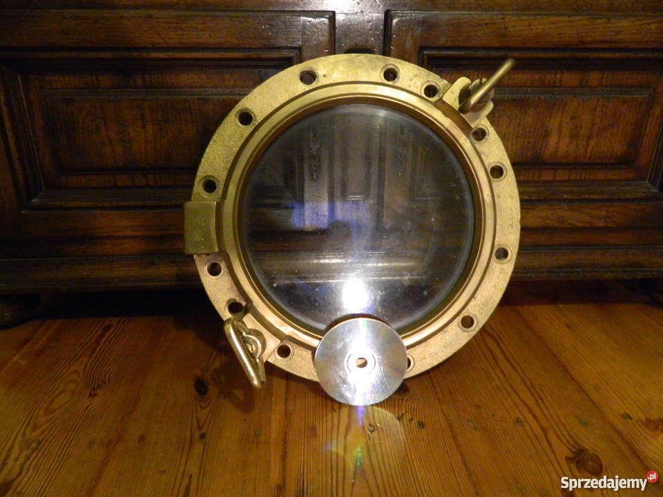 Bulaj stary mosiężny fi 45 pomorskie Gdańsk