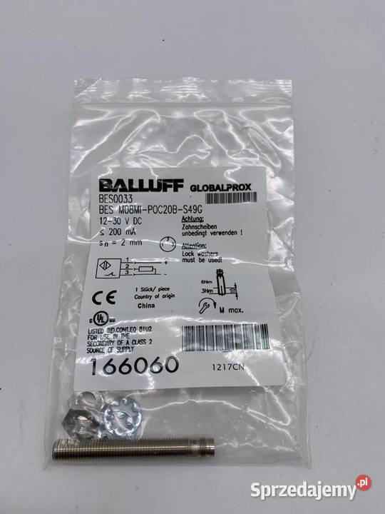 Balluff BES0033 BES M08MIPOC20BS49G Czujniki Warszawa