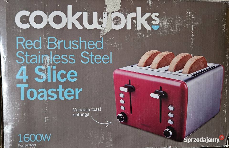 Toster na 4 kromki AGD drobne Zabrze sprzedam