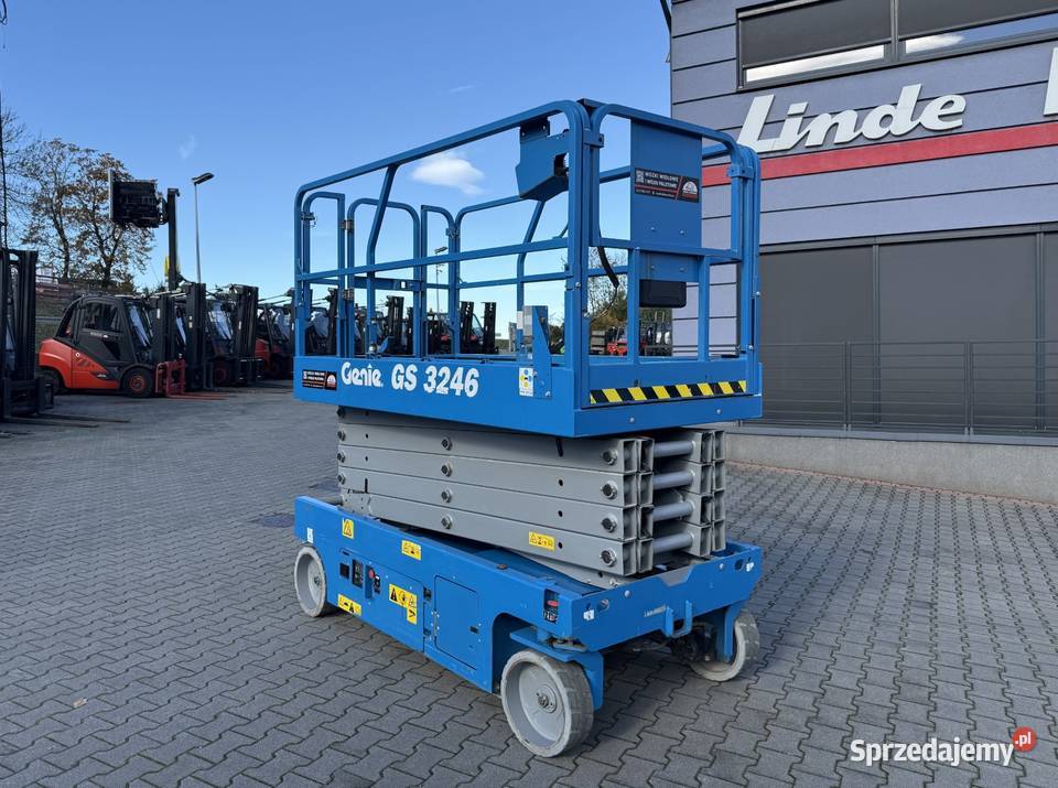 Podnośnik nożycowy Genie GS3246 Opony Mogilany sprzedam