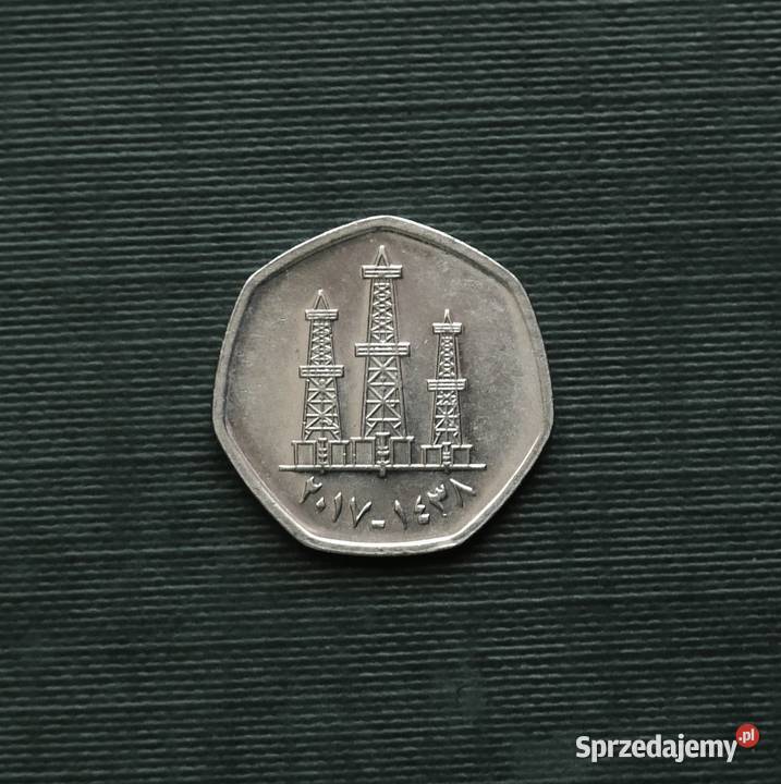 Zjednoczone Emiraty Arabskie 50 filsów 2017r Gliwice