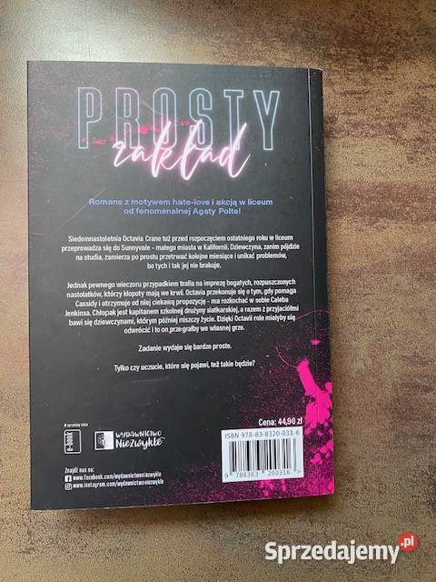 Agata Polte Prosty zakład Prosta zabawa 1 sprzedam