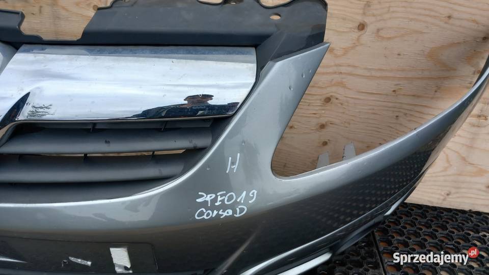 OPEL CORSA D ZDERZAK PRZÓD HALOGEN Z179 Zbierkowo