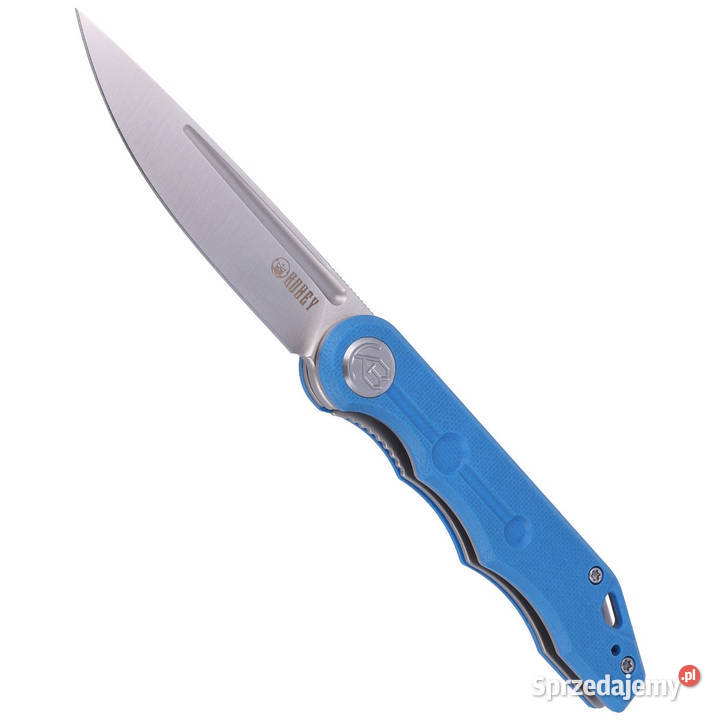 Nóż składany Kubey Mizo Blue G10 Satin 14C28N by Warszawa sprzedam