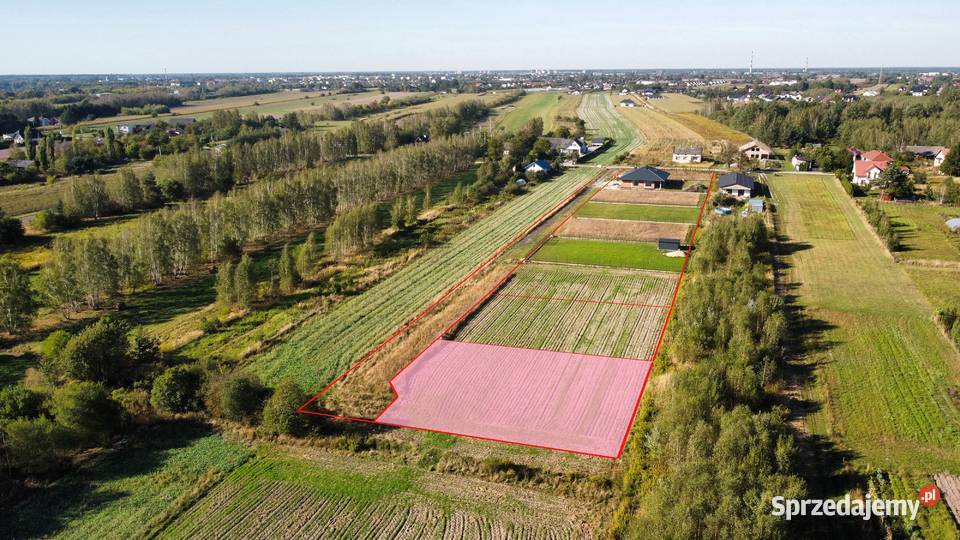 Działka budowlana 1106 m2 37m łódzkie Skierniewice