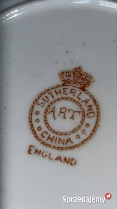 Angielski talerzyk deserowy Syg Porcelana i szkło Gdańsk sprzedam