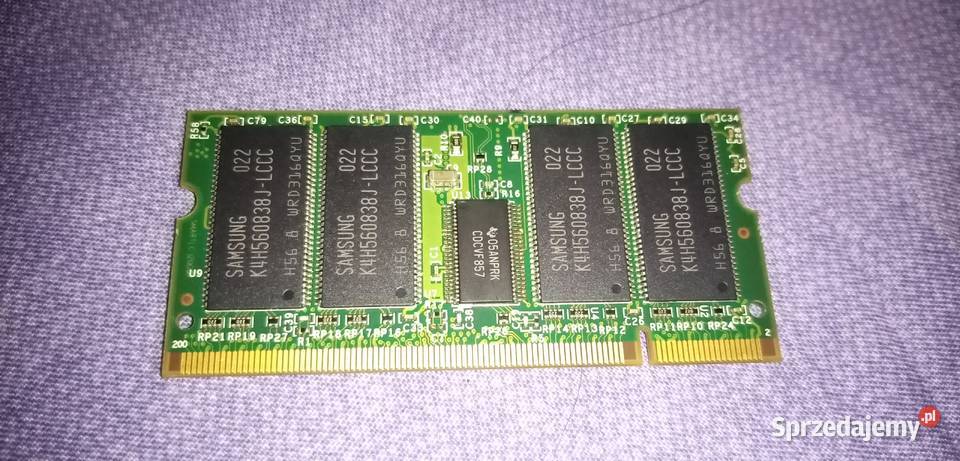 Pamięć DDR 256MB do laptopa SAMSUNG Pamięci Wieliczka