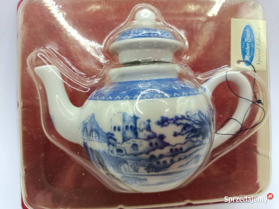 Imbryk kolekcja miniaturka Porcelana Art wzór lubelskie Zamość