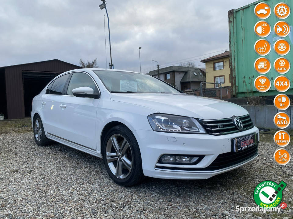 Volkswagen Passat 20tdi 177 4Motion RLine skóry wielofunkcyjna kierownica Passat Gdańsk sprzedam