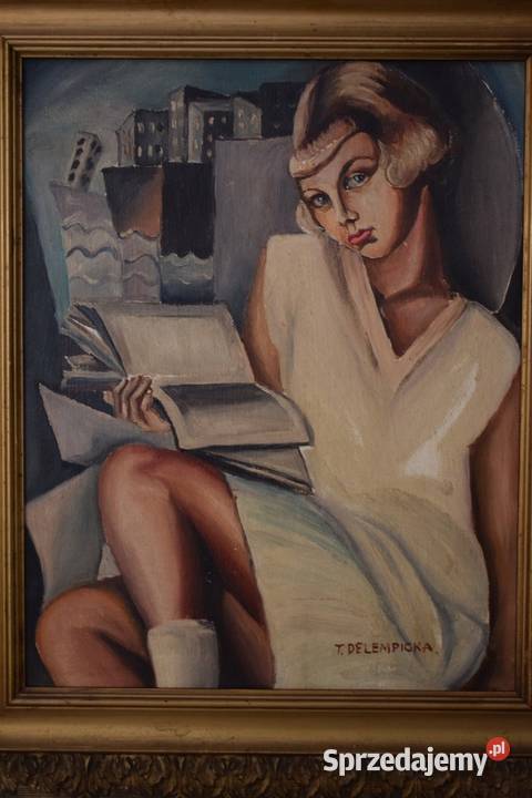 T De Łempicka Portret Uczennicy Studentka z Kraków