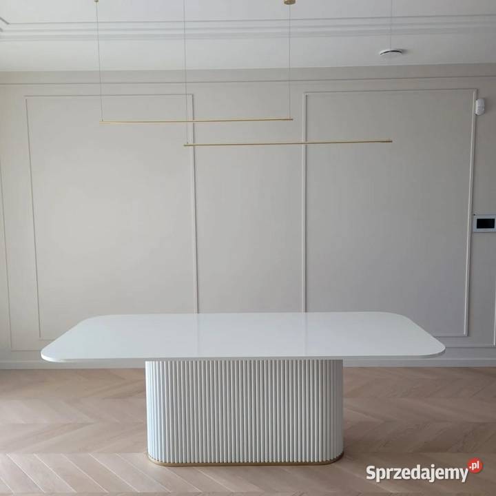 STÓŁ FUNDIO lamel półwałek AKANT Meble Dom i Ogród małopolskie Gierałtowiczki