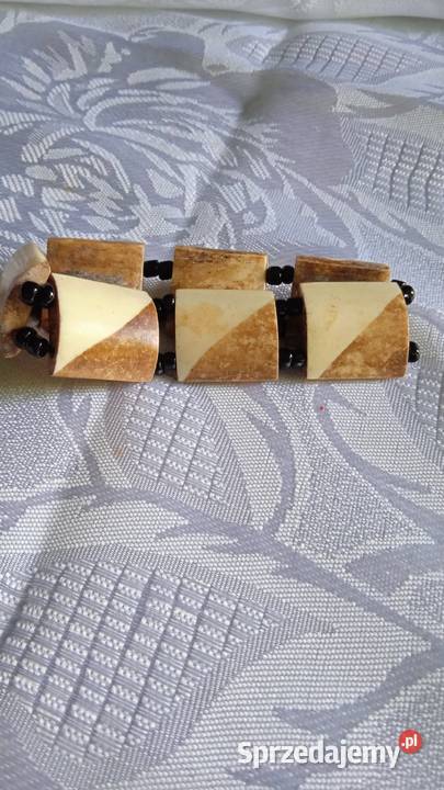 OKAZAŁE BRANSOLETY Z NATURALNEGO ROGU wielkopolskie Piła