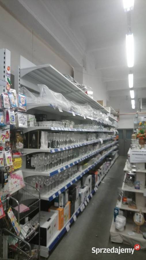 LIKWIDACJA SKLEPU wyprzedaż regałów koszy gablot Warszawa