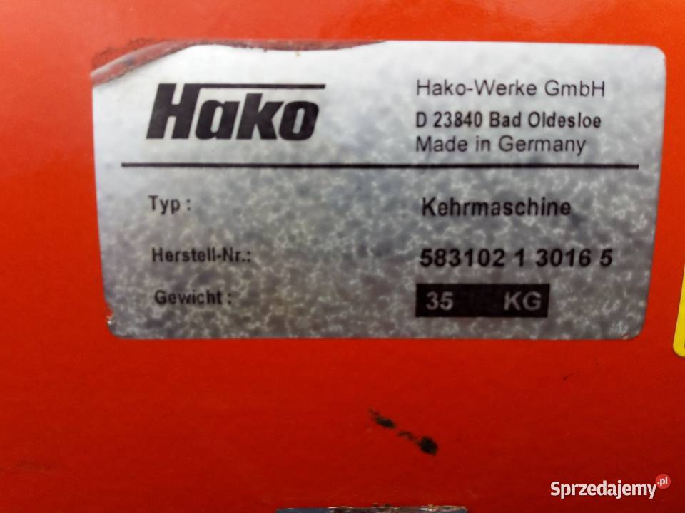 Zamiatarka spalinowa Hako silnik Honda Opatów sprzedam