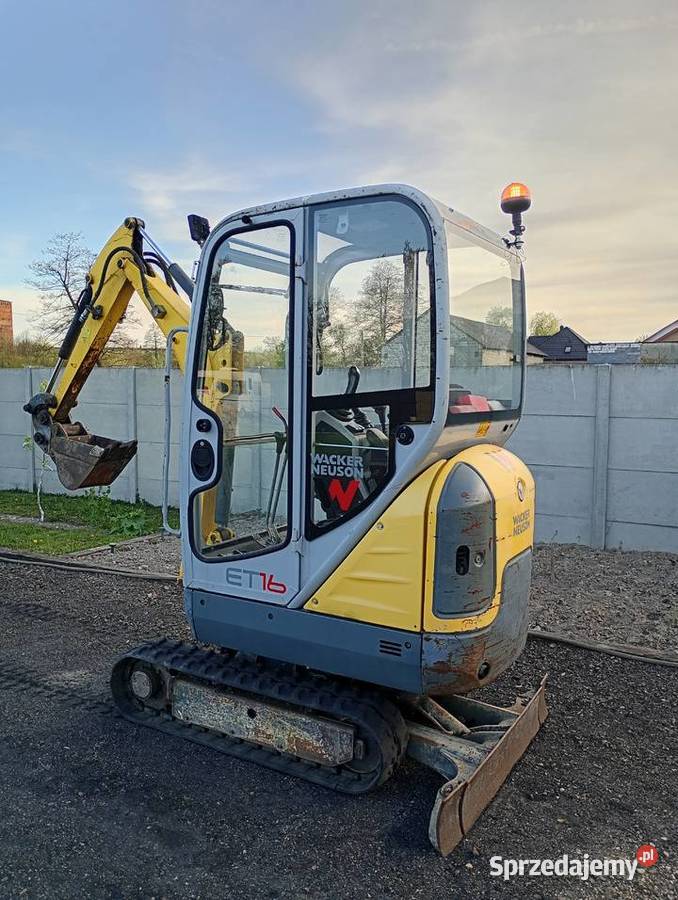 Mini koparka Wacker Neuson ET16 z 2017r Sędziszów