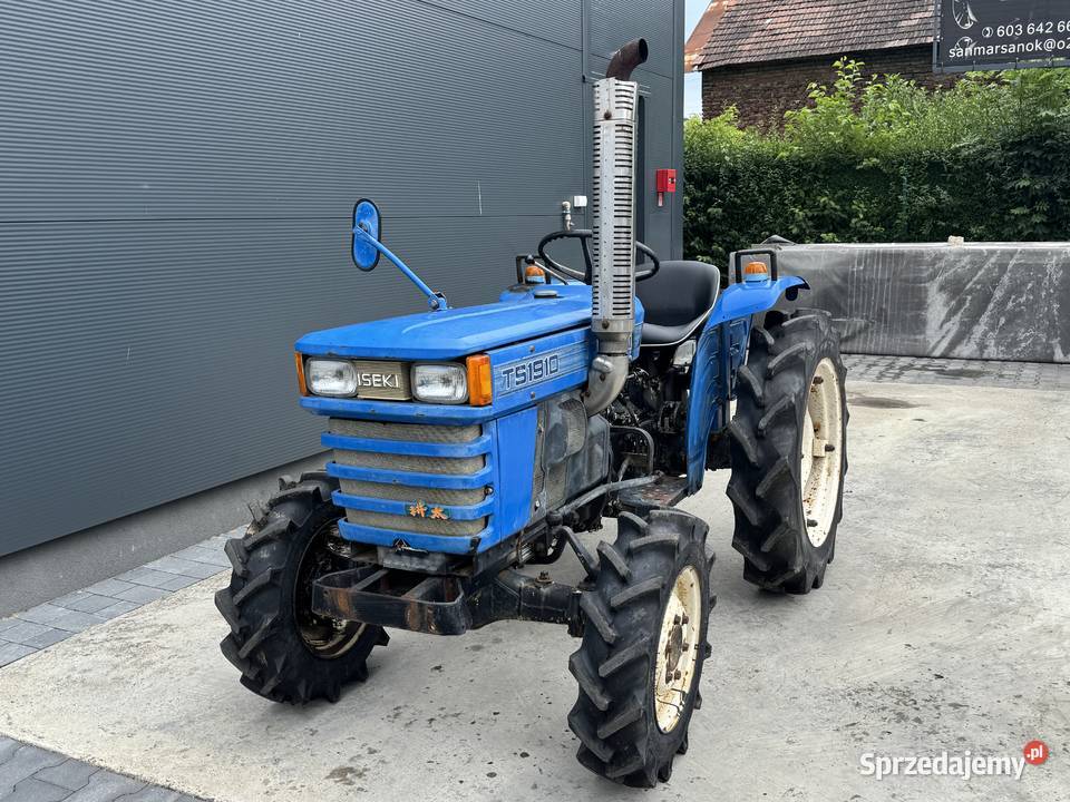 Traktor ISEKI TS1910 4x4 z 1980r 19 pług do Sanok sprzedam