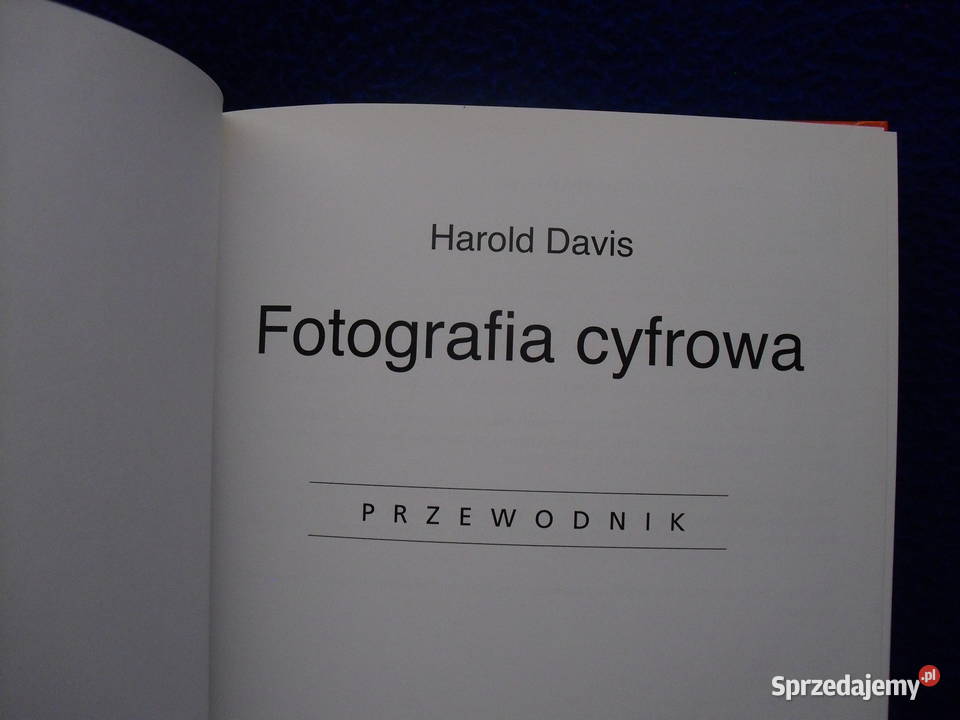 Książka FOTOGRAFIA CYFROWA Przewodnik sprzedam