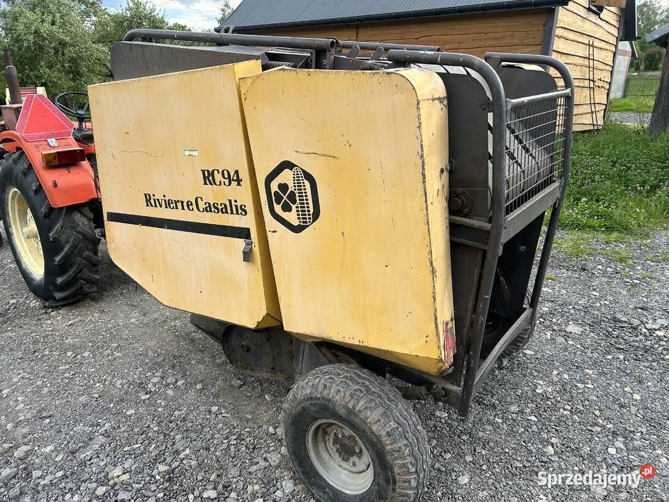 Mini prasa rolująca belująca Rivierre Casalis małopolskie Nowy Sącz