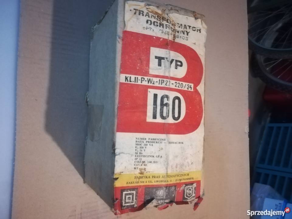 Transformator ochronny bezpieczeństwa Kołobrzeg sprzedam