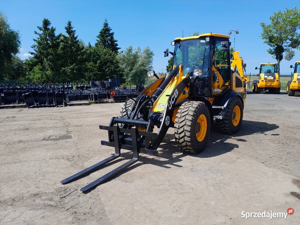 JCB 409 2024r 10 MTH ŁADOWARKA TELESKOPOWA 407 nie Krotoszyn