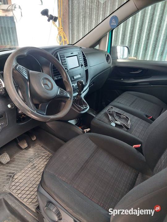 Mercedes Vito 2016r 21CDI 3osobowy Trzydnik Duży