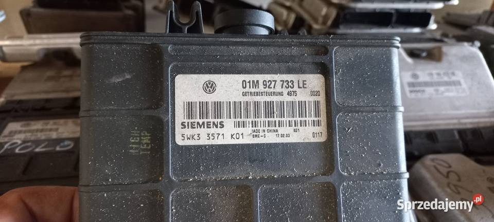 01M927733LE komputer sterownik silnika vw audi osobowe Żerdź