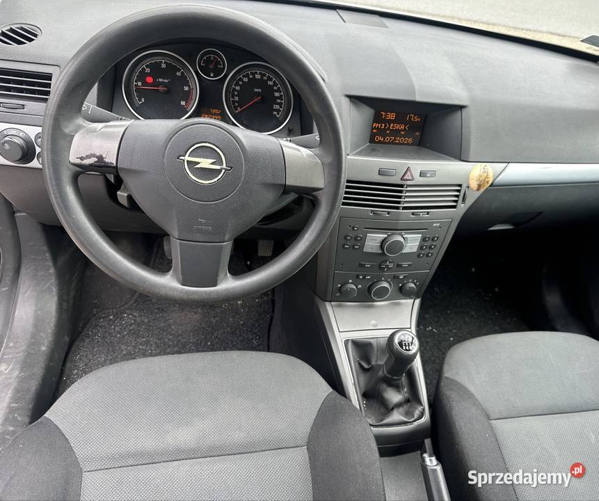 Opel Astra H 17 diesel 2005r nieuszkodzony Pilzno