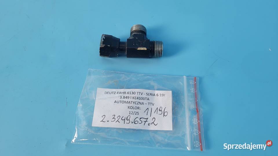 DEUTZFAHR 6130 TTV ZŁĄCZKA T 232496572