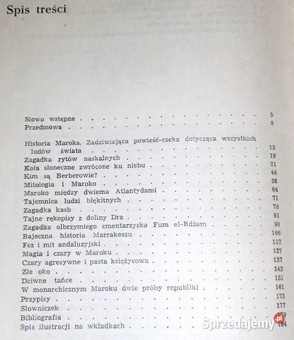 Zagadki Maroka Jean Mazel Chełm sprzedam