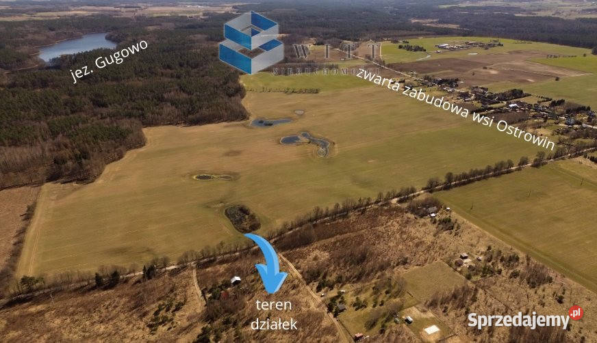 Działka 1499m2 Ostrowin Sprzedaż warmińsko-mazurskie
