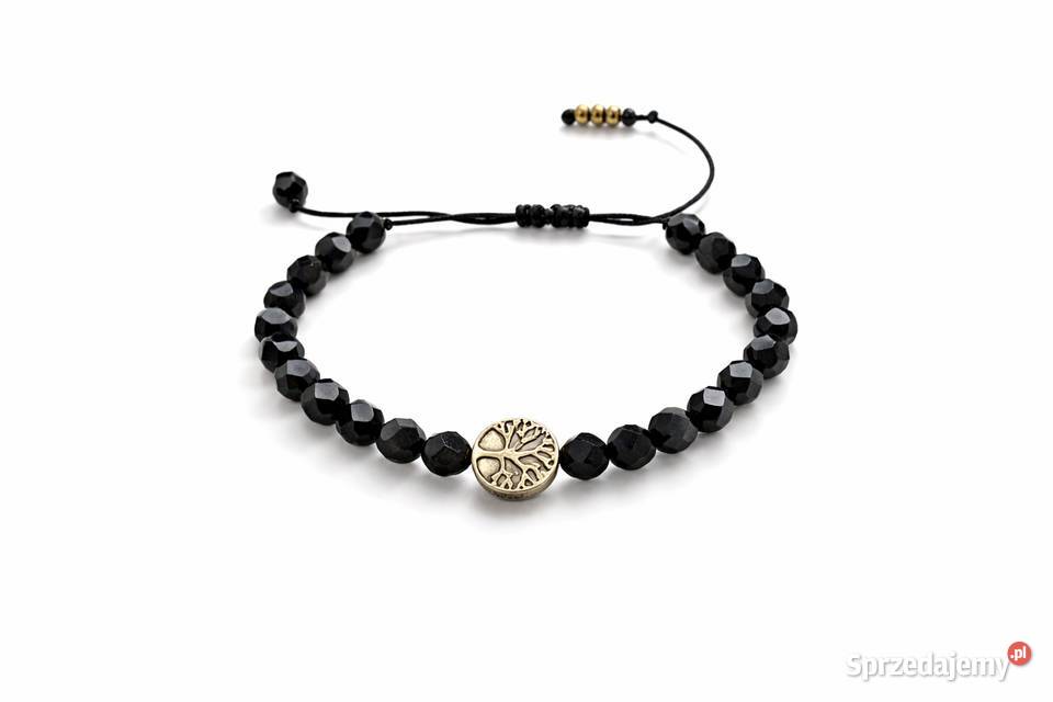 Bransoletka Korale Czarne Drzewko Szczęścia Trzebinia