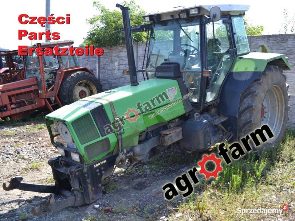 Deutz Agrostar 681 części skrzynia biegów oś Części i osprzęt rolniczy Byków