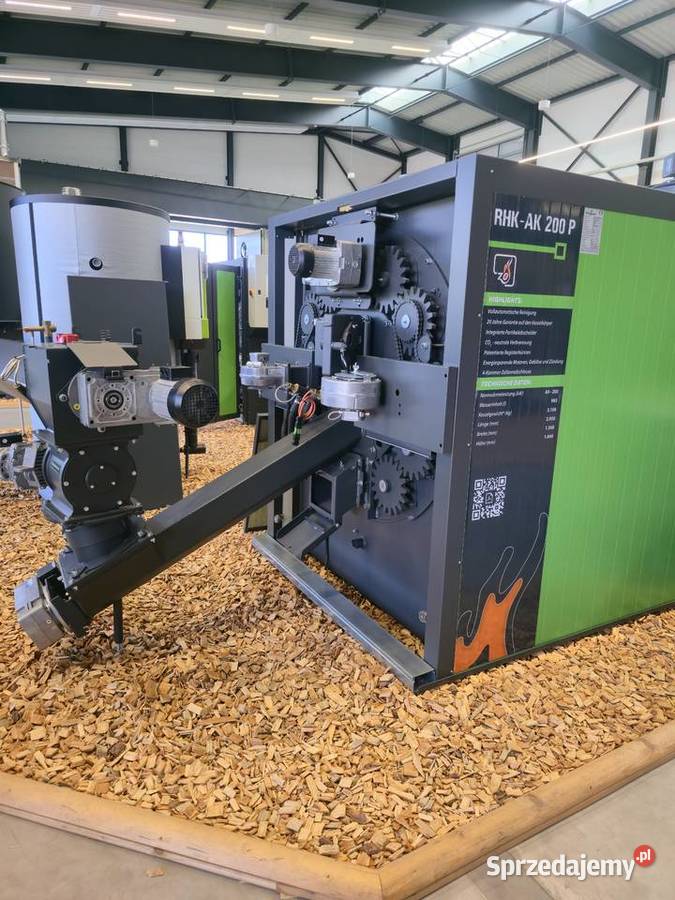 Piec na trociny zrębki wióry MDF HDF biomasa Kotły i Piece CO