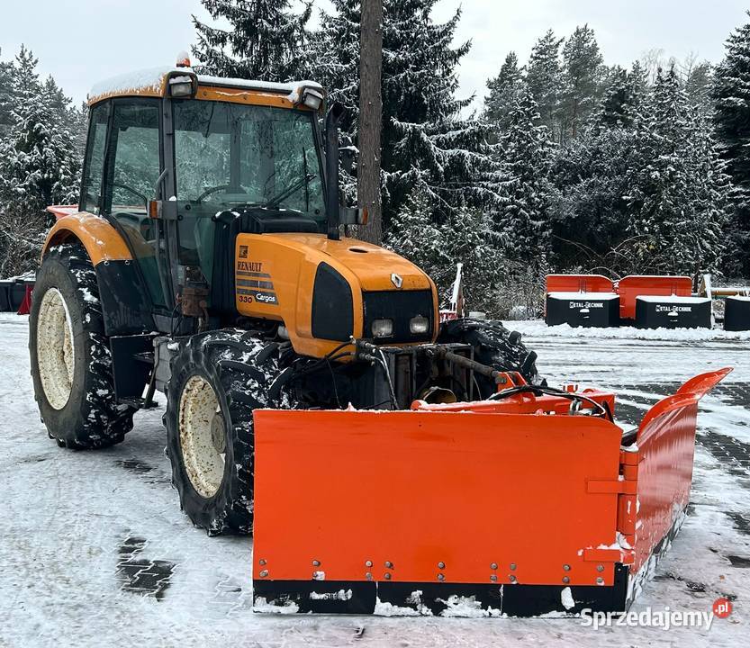 Renault Cergos 330 Tuz Pług do śniegu piaskarka WOM 540/1000 obr. Laskowiec sprzedam