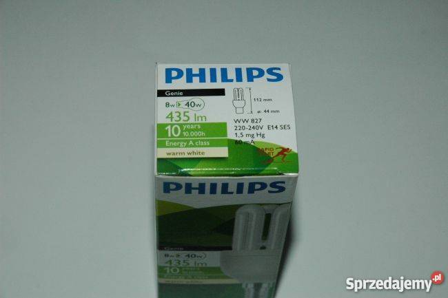 Świetlówka PHILIPS GENIE 8W E14435LM Oświetlenie Wyszków