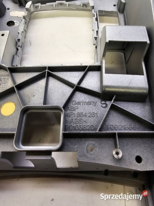 PANEL TUNEL OBUDOWA MMI AUDI A6 C6 4F1864261S Części samochodowe Przystajń
