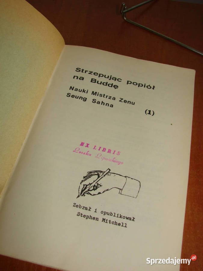 Strzepując popiół na Buddę1 Nauki Mistrza Zenu sprzedam