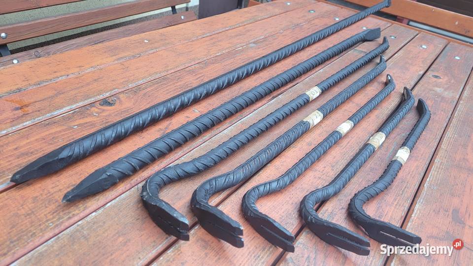 Łom budowlany żebrowy 1200mm prostyskośny Rzeszotary sprzedam