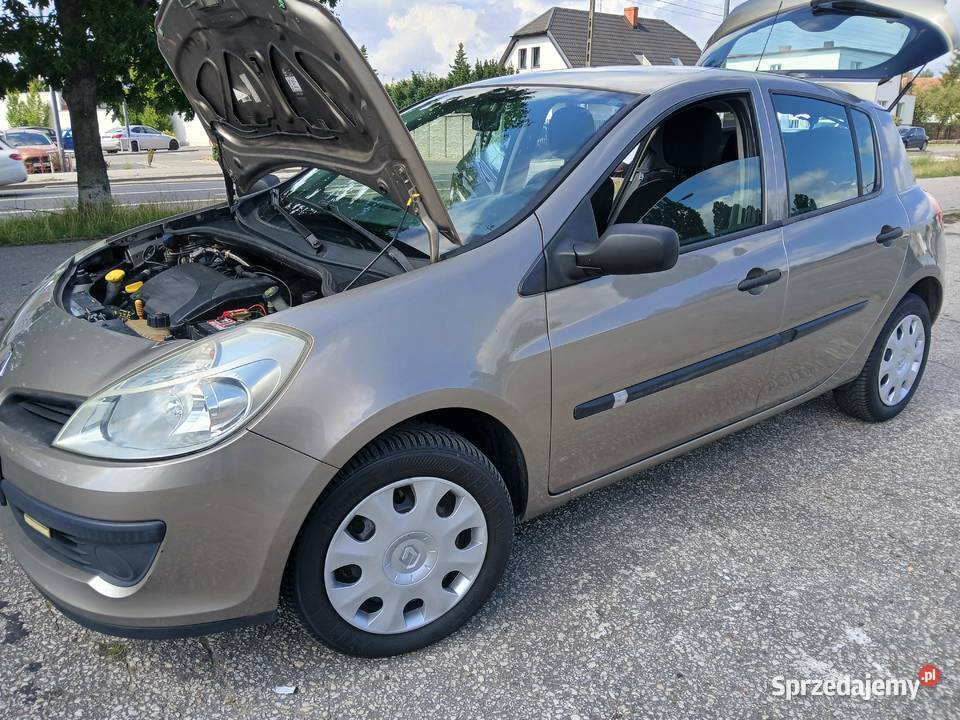 reno clio 200812gaz klima chlodzi salon 200 światła przeciwmgielne Clio Bydgoszcz