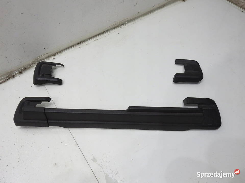 Osłony szyny komplet fotela czarne prawy przód Rok produkcji 2004 Fotele i kanapy