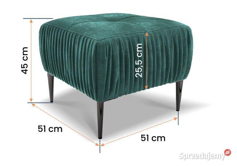 Pufa Rino 4 warianty kolorystyczne